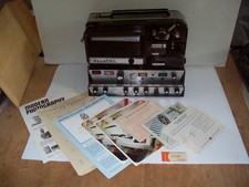 Heurtier Integrol Automatic Film Projector w/ Literature "FOR PARTS OR REPAIR"