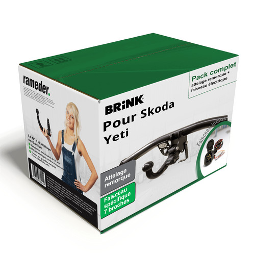 Attelage pour skoda - pour, 09-13
