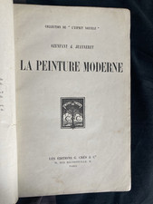 AMÉDÉE OZENFANT &JEANNERET LE CORBUSIER LA PENTURE MODERNE E.O. 1925