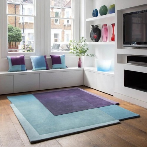 Tapis moderne laine - tapis,