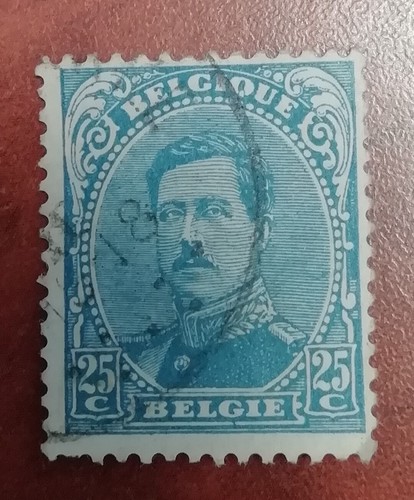 Timbre belgique roi - belgique,