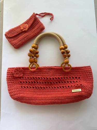 Sac main femme crochet - à,
