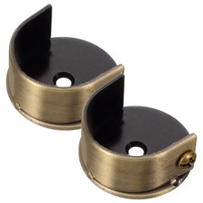  2 Pcs Supports De Tringle À