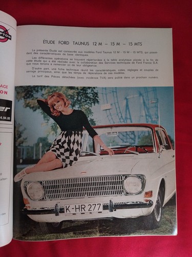 Revue technique ford taunus - revue,