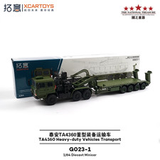 Xcartoys 1:64 TA4360 Heavy duty yehicles Transport Diecast Model Car
