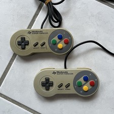 Lot 2 Manette Super Nintendo /