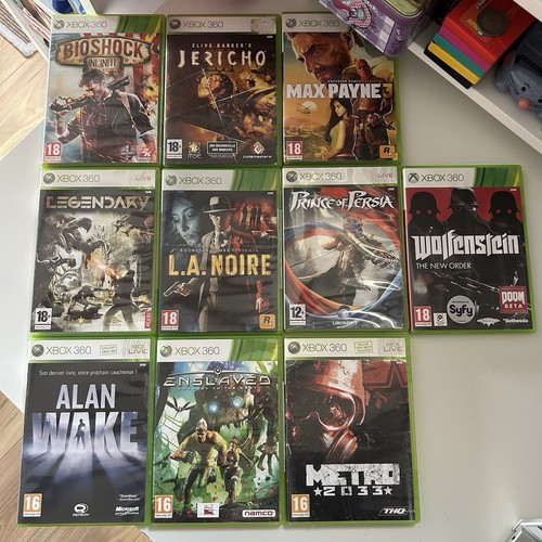 Lot jeux xbox 360 - lot,