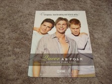 QUEER AS FOLK Emmy ad Hal Sparks, Gale Harold & BULLSHIT Penn & Teller