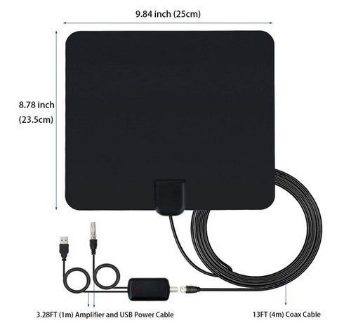 Antenne intérieur tnt hd - tv,