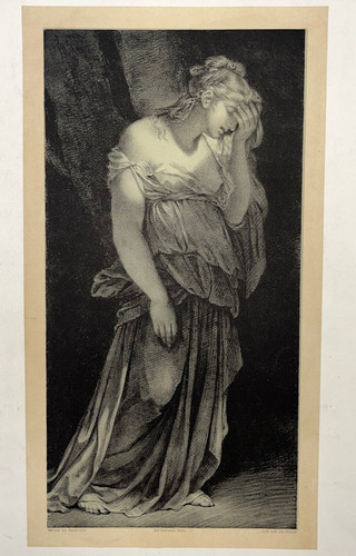 Repentir lithographie jules - lithographie,