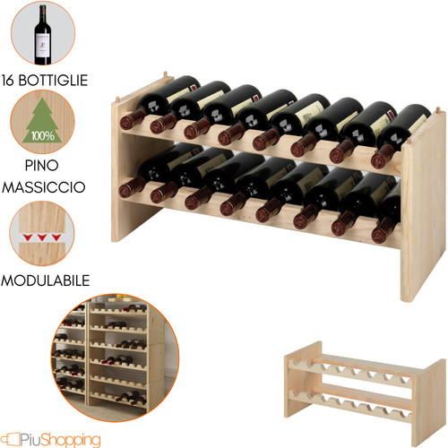Cave vin portant 16 - cave,