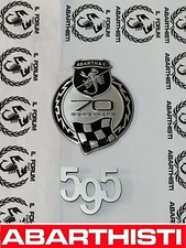 Abarth X1 Logo 595 695 Métal