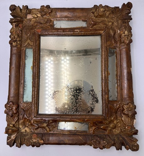 Miroir bois sculpté - en,