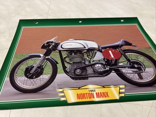 Norton 500 manx 1962 fiche - 500,