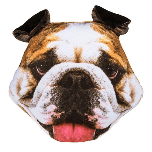 Coussin chien bulldog anglais - coussin,