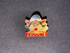 (V8) VINTAGE ENAMEL BADGE PINS COLLECTION LOGO MASCOT FRIPOUNET TOSCA