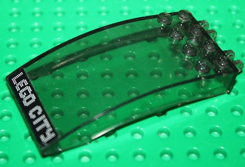 Pare brise lego train - pare, smoke