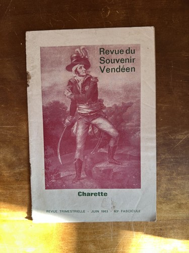 Revue souvenir vendéen - revue, du