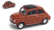 Miniature voiture auto 1:43 Brumm Fiat 500 F Plié 1965 Rouge Modélisme ancienne