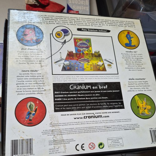 Cranium edition francaise jeu - cranium,