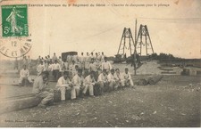 Technical exercise of the 5th Engineering Regiment - Frame site for the