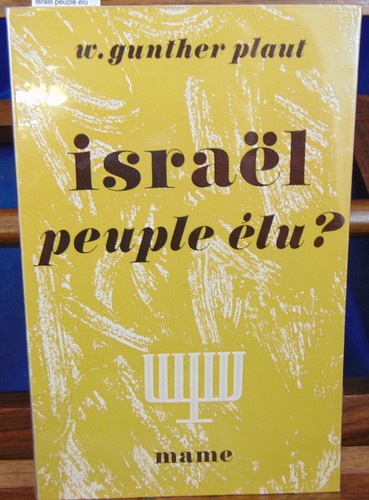 Plaut israel peuple élu - plaut,