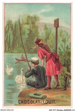 AXYP17-1308-CHROMOS - Chocolat louit - Scene de peche
