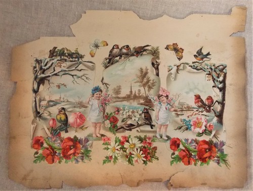 Anciens chromos decoupis - anciens,