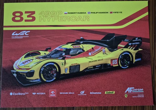 Cartes heures mans - 24,