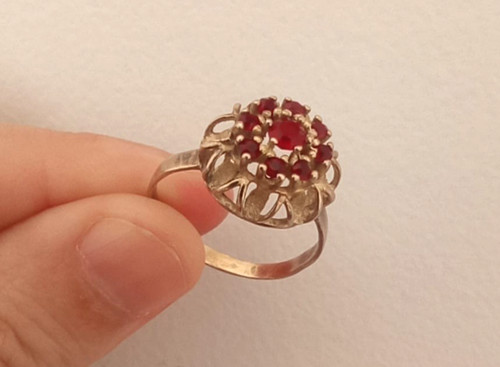 Ancienne bague argent - ,