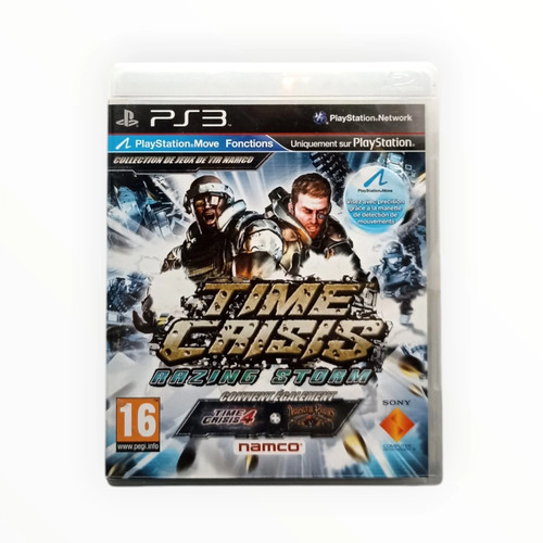 Time crisis razing storm - time,