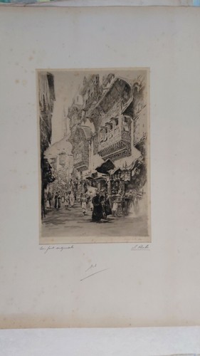 Henri riche eau forte - riche,