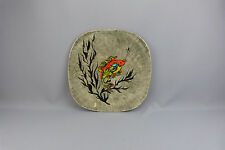 Assiette Faïence Vintage Youen Pleuven Quimper Décor Poisson French ceramic.