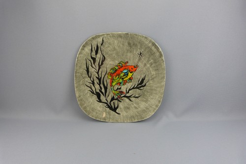 Assiette faïence vintage - faïence,