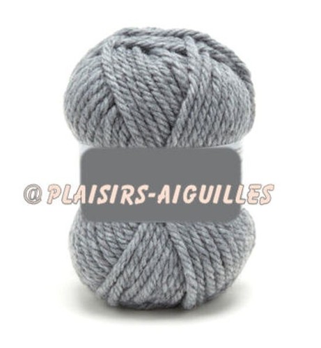 Pelote laine rapido acier - 1,