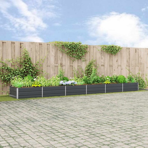 Jardinière acier galvanisé - jardinière,