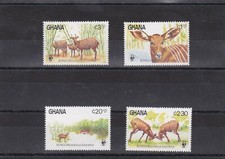 WWF - 4 TIMBRES - GHANA