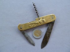 Antique COURSOLLE "Wrench" knife 3 pieces