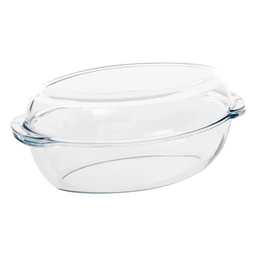 Plat four verre - en, "ovale"