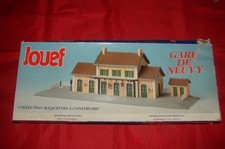 JOUEF HO MAQUETTE GARE DE NEUVY 1979 TRAIN ELECTRIQUE BOITE NEUF