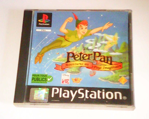 Jeu ps1 peter pan disney - jeu,