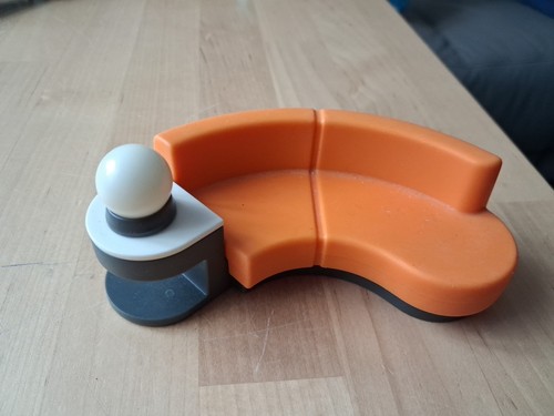 Playmobil canapé orange - playmobil,