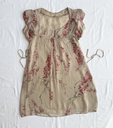Robe fleurs rose ikks fluide - fleurs,