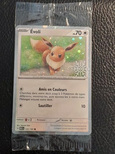 Carte pokémon evoli - carte, 133/165