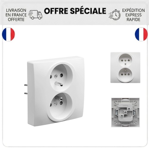 Prise électrique double