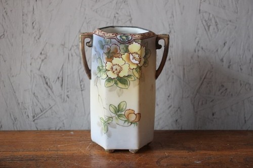 Ancien vase hexagonal noritake - ancien,