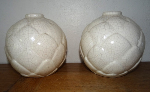Belle paire vases art - paire,