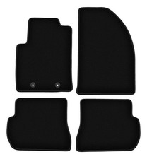 Tapis de sol en velours noir