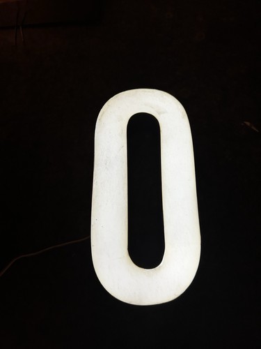 Lettre enseigne lumineuse - d'enseigne,
