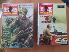 Lot de 34 revues 39/45 Magazine (34 premiers), TBE, 1983 / 1988